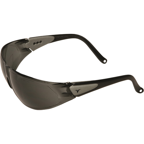 Lunettes de s&eacute;curit&eacute; Veratti 1000, Lentille Grise/fum&eacute;e, Anti-&eacute;gratignures, ANSI Z87+/R&eacute;pond ou surpasse la norme CSA Z94.3 Nassau Supply