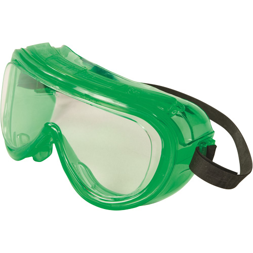 160 Series 2-51 Safety Goggles, Clear Lens, Anti-Fog, Indirect Vent Nassau Supply