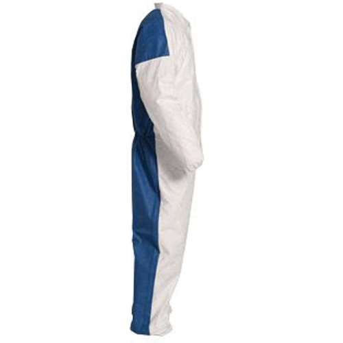 Coveralls, Medium, White, Tyvek&reg; 400 D Nassau Supply