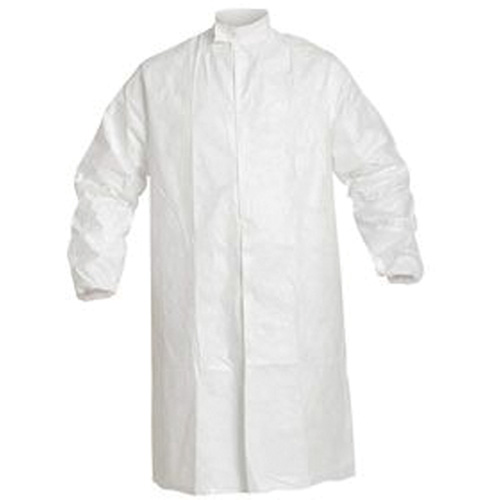 Lab Coat, Tyvek&reg; IsoClean&reg;, White, Small Nassau Supply