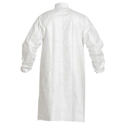 Lab Coat, Tyvek&reg; IsoClean&reg;, White, Small Nassau Supply