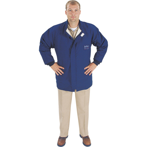 Arc Flash Jacket, Medium, Blue, 40 cal/cm² Nassau Supply