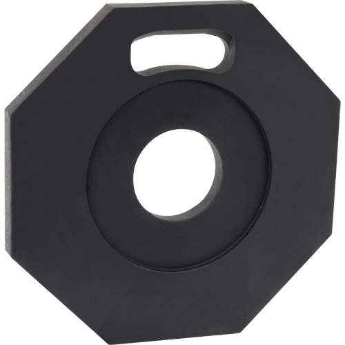Rubber Base for Premium Delineator Posts, 12 lbs. Nassau Supply