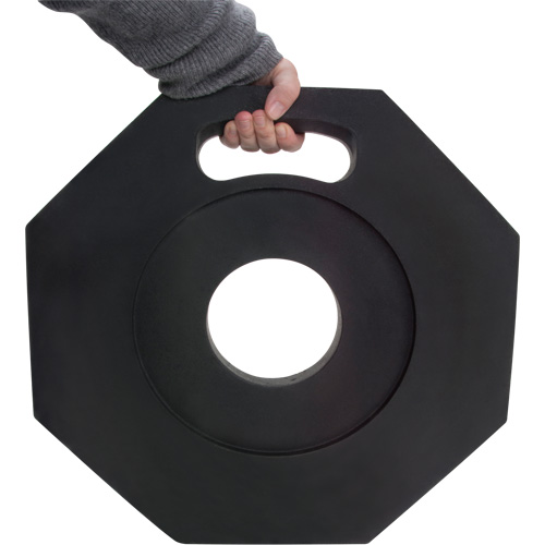 Rubber Base for Premium Delineator Posts, 12 lbs. Nassau Supply