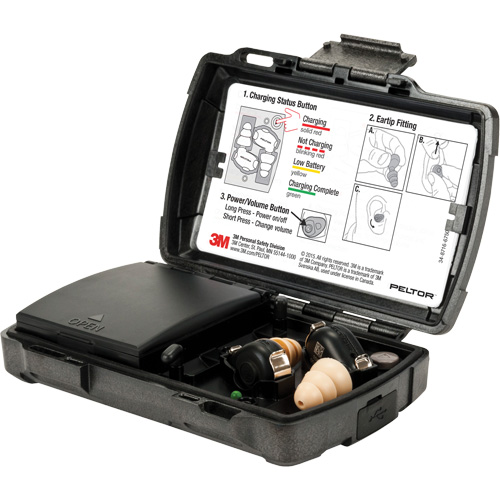 Trousse de bouchons d'oreilles Peltor Tactical TEP-200 Nassau Supply