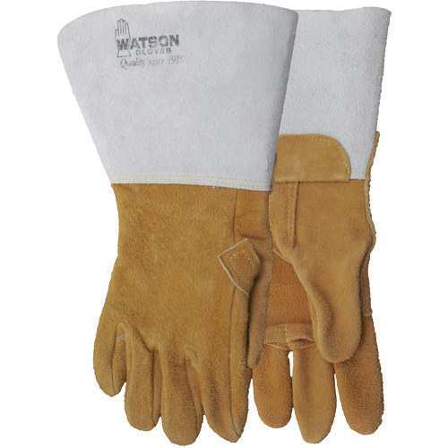 Gants de soudage 285 Buck-Tex, Cuir refendu, Taille 9 Nassau Supply
