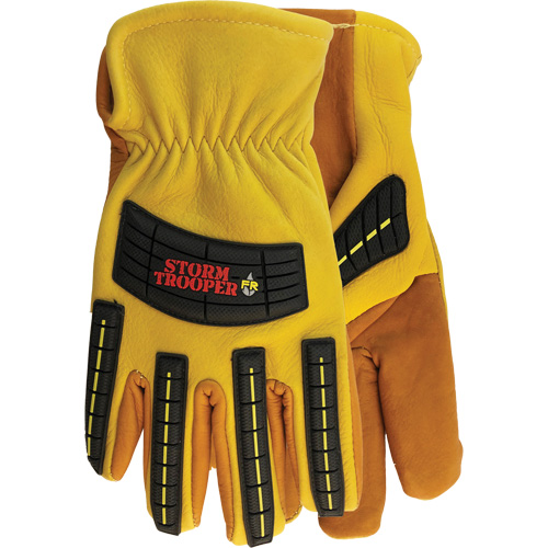 5782 Storm Trooper Gloves, Large, Cowhide Palm, Slip-On Cuff Nassau Supply