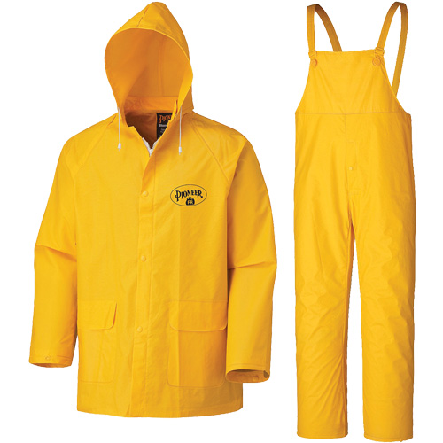 578 Flame Retardant Rain Suit, 2X-Large, Yellow Nassau Supply