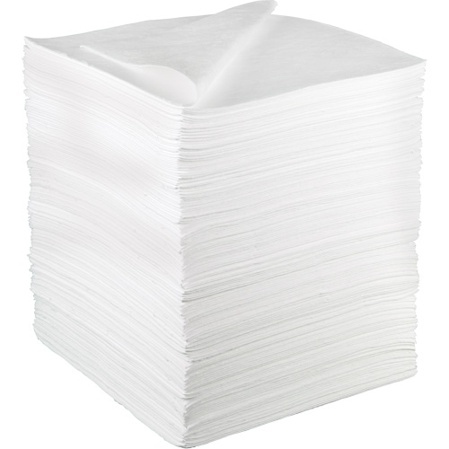Petroleum Sorbent Pad, Oil Only, 19" x 17", 38.7 gal. Absorbancy Nassau Supply