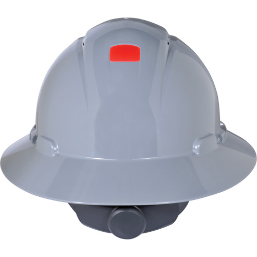 Full Brim Hardhat with Uvicator Sensor, Ratchet Suspension Nassau Supply