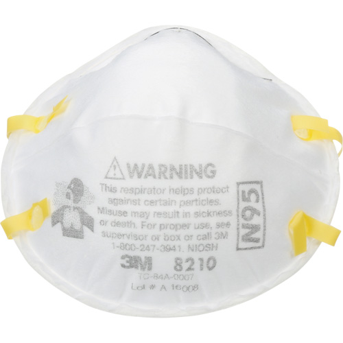 Particulate Respirator, N95, NIOSH Certified Nassau Supply