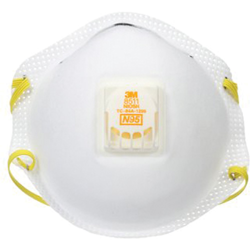 8511 Particulate Respirator, N95, NIOSH Certified Nassau Supply