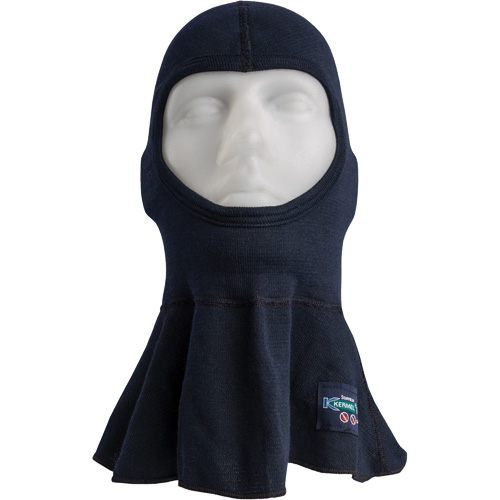 Cagoule de protection contre les intemp&eacute;ries ignifuge, Bleu marin, Kermel/Lenzing Nassau Supply