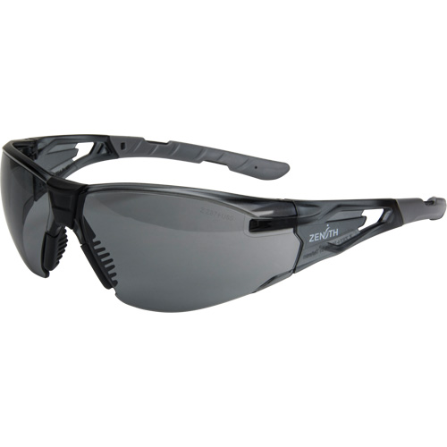 Lunettes de s&eacute;curit&eacute; s&eacute;rie Z2900, Lentille Grise/fum&eacute;e, Anti-&eacute;gratignures, ANSI Z87+/R&eacute;pond ou surpasse la norme CSA Z94.3 Nassau Supply