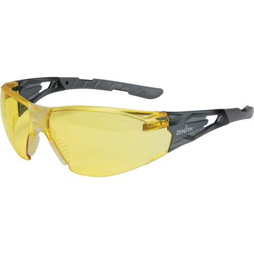 Lunettes de s&eacute;curit&eacute; s&eacute;rie Z2900, Lentille Ambr&eacute;e, Anti-&eacute;gratignures, ANSI Z87+/R&eacute;pond ou surpasse la norme CSA Z94.3 Nassau Supply
