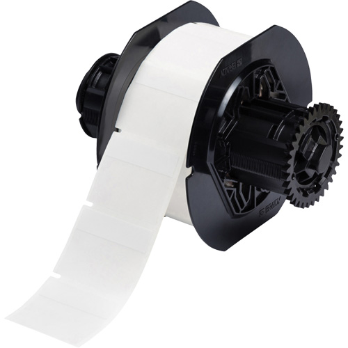 &eacute;tiquettes auto plastifiantes de s&eacute;rie B33, Vinyle, 1,75" lo x 1,5" h, Blanc Nassau Supply