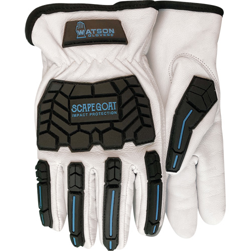 Scape Goat Insulated Impact Gloves, Small, Goatskin Palm, Slip-On Cuff Nassau Supply