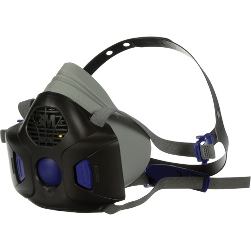 Respirateur r&eacute;utilisable &agrave; demi-masque s&eacute;rie HF-800 Secure Click, Silicone, Moyen Nassau Supply
