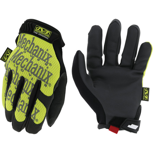 Gants de travail Original &agrave; haute visibilit&eacute;, Paume Synth&eacute;tique, Taille Moyen/9 Nassau Supply