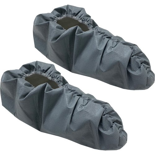 KleenGuard A40 Skid-Resistant Shoe Covers, Small, SMS, Grey Nassau Supply
