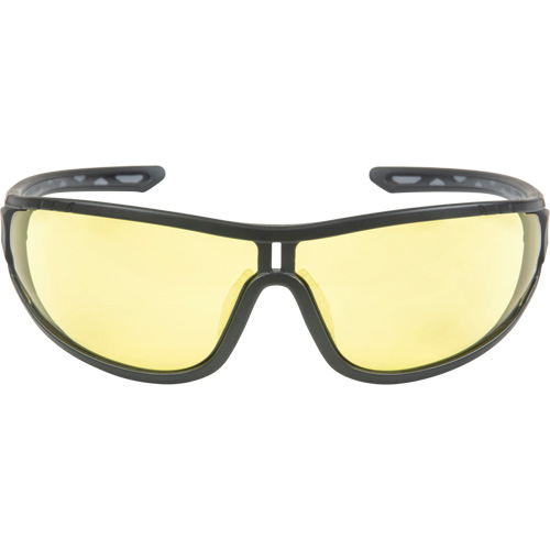Lunettes de s&eacute;curit&eacute; de s&eacute;rie Z3000, Lentille Ambr&eacute;e, Anti-&eacute;gratignures, ANSI Z87+/R&eacute;pond ou surpasse la norme CSA Z94.3 Nassau Supply