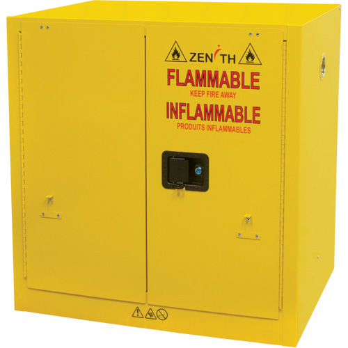 Armoire pour produits inflammables, 22 gal., 2 Porte(s), 35" La x 35" h x 22" p Nassau Supply