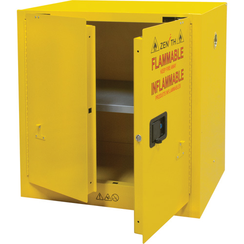 Armoire pour produits inflammables, 22 gal., 2 Porte(s), 35" La x 35" h x 22" p Nassau Supply
