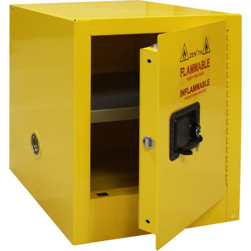 Flammable Storage Cabinet, 4 gal., 1 Door, 17" W x 22" H x 18" D Nassau Supply