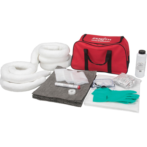 Trousse de lutte contre les d&eacute;versements, Universel, Sac, Absorbance de 10 gal. US Nassau Supply