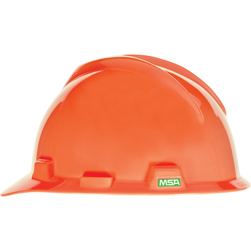 Casque de s&eacute;curit&eacute; &agrave; fentes V-Gard, R&eacute;pond aux normes CSA type 1, Suspension Rochet, Non ventil&eacute; Nassau Supply