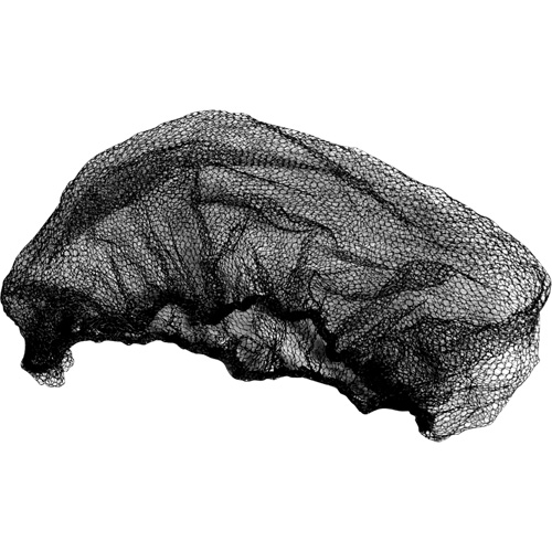 Hair Nets, Nylon, 21", Brown Nassau Supply