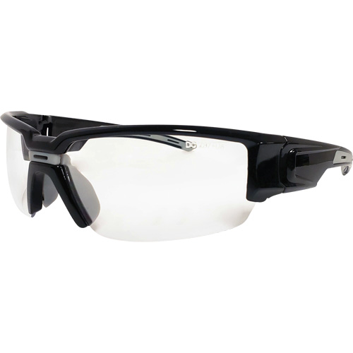 Lunettes de s&eacute;curit&eacute; Hartley, Lentille Transparent, R&eacute;pond ou surpasse la norme CSA Z94.3 Nassau Supply