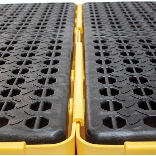 Low Profile Spill Pallet, 51 US gal. Spill Capacity, 49" x 48" x 6.5" Nassau Supply