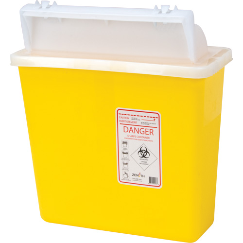 Sharps Container, 4.6L Capacity Nassau Supply
