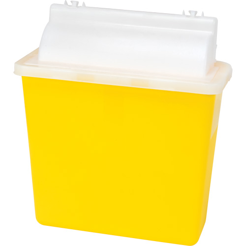 Sharps Container, 4.6L Capacity Nassau Supply