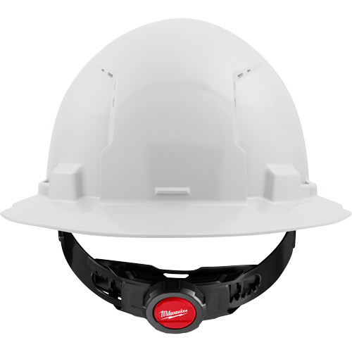 Casque de s&eacute;curit&eacute; &agrave; bord complet, R&eacute;pond aux normes CSA type 1, Suspension Rochet, Ventil&eacute; Nassau Supply