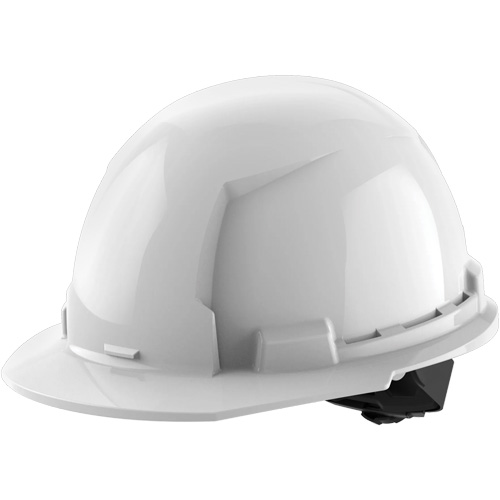 Front Brim Hardhat, Meets CSA Type 1, Ratchet Suspension, Non-Vented Nassau Supply