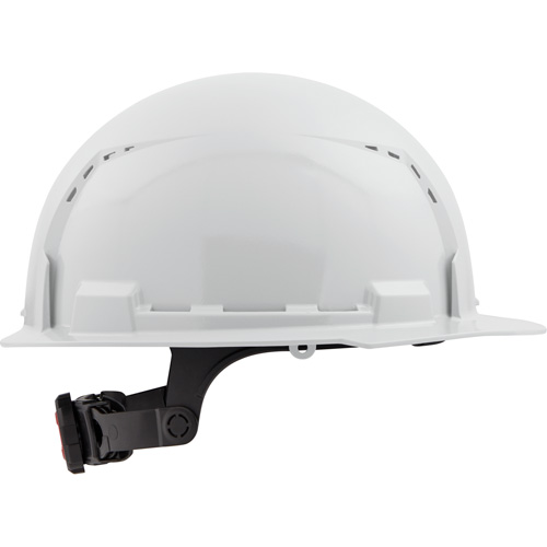 Casque de s&eacute;curit&eacute; &agrave; bordure avant, R&eacute;pond aux normes CSA type 1, Suspension Rochet, Ventil&eacute; Nassau Supply