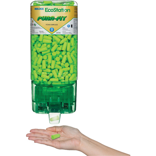 Pura-Fit Earplugs TouchFree EcoStation&reg; Dispenser Starter Kit Nassau Supply