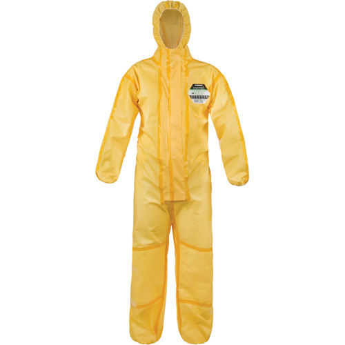 Combinaisons ChemMax 1, Poly&eacute;thyl&egrave;ne/Polypropyl&egrave;ne, Petit, Jaune Nassau Supply