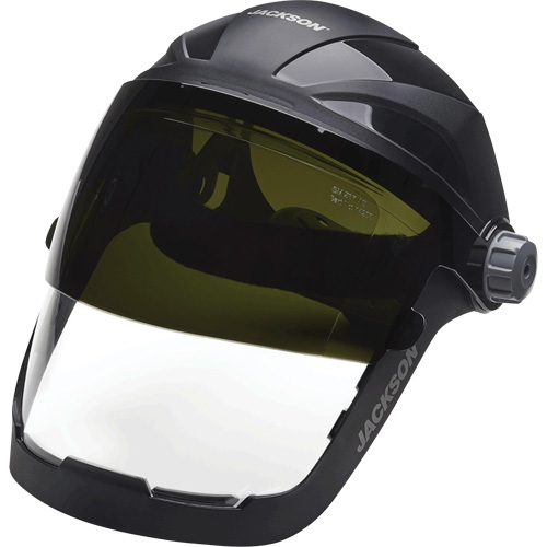 Quad 500 Premium Anti-Fog Multi-Purpose Faceshield Nassau Supply