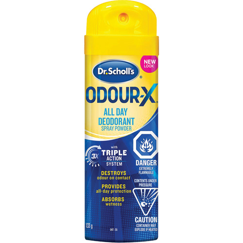 Dr. Scholl's&reg; Odour Destroyers&reg; All-Day Foot Deodorant Spray Powder Nassau Supply