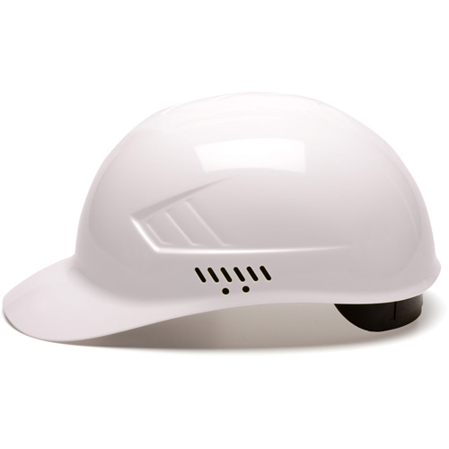 Casquette antichocs Ridgeline, Suspension &agrave; douille, Blanc Nassau Supply