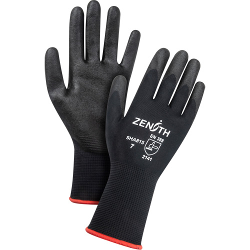 Gants enduits, 8, R&ecirc;vetement PVC, Calibre 13, Enveloppe en Nylon Nassau Supply