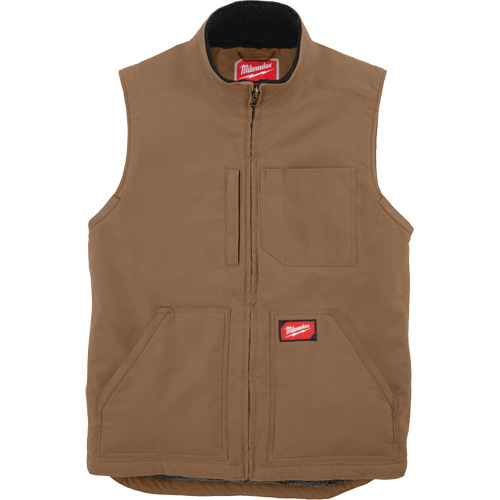 Veste doubl&eacute;e en sherpa ultra-r&eacute;sistante, Hommes, Petit, Brun Nassau Supply