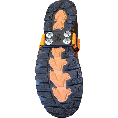 Midcleat&reg; Non-Sparking Ice Cleat, Carbon Steel, Stud Traction, One Size Nassau Supply