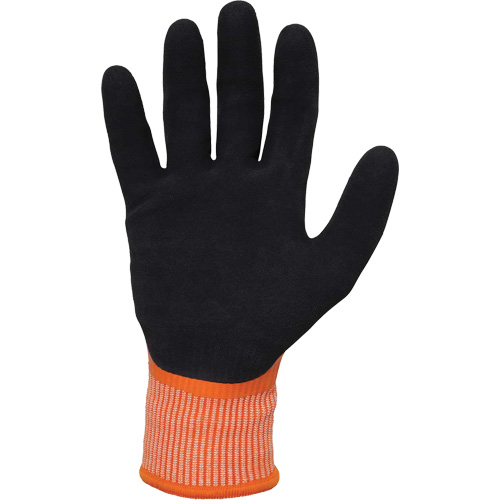 Gants de travail enduits et r&eacute;sistant &agrave; la coupe pour l'hiver ProFlex 7551, Taille Petit, Calibre 10/13, Rev&ecirc;tement Nitrile/Latex de caoutchouc, Enveloppe en PEHP, ASTM ANSI niveau A5/EN 388 niveau E Nassau Supply