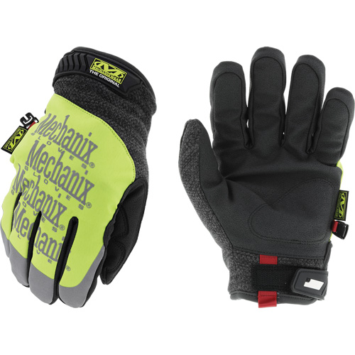 Gants de travail d'hiver haute visibilit&eacute; Coldwork, Taille 8, ASTM ANSI niveau A5 Nassau Supply
