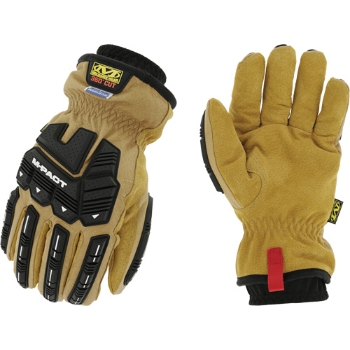 Gants imperm&eacute;ables ColdworkM-Pact, 8, Paume en Cuir fleur, Poignet &eacute;lastique Nassau Supply