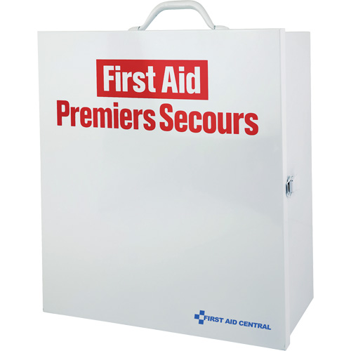 Armoire pour premiers soins SmartCompliance, R&eacute;pond &agrave; la norme CSA Z1220-17 type 2 environnements &agrave; faible risque, Moyen (26-50 travailleurs) Nassau Supply